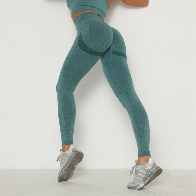 Naadloze Leggings Womens Butt 'Lift Curves Workout Panty Yoga Broek Gym Outfits Fitness Kleding Sportbroek Effen Kleur
