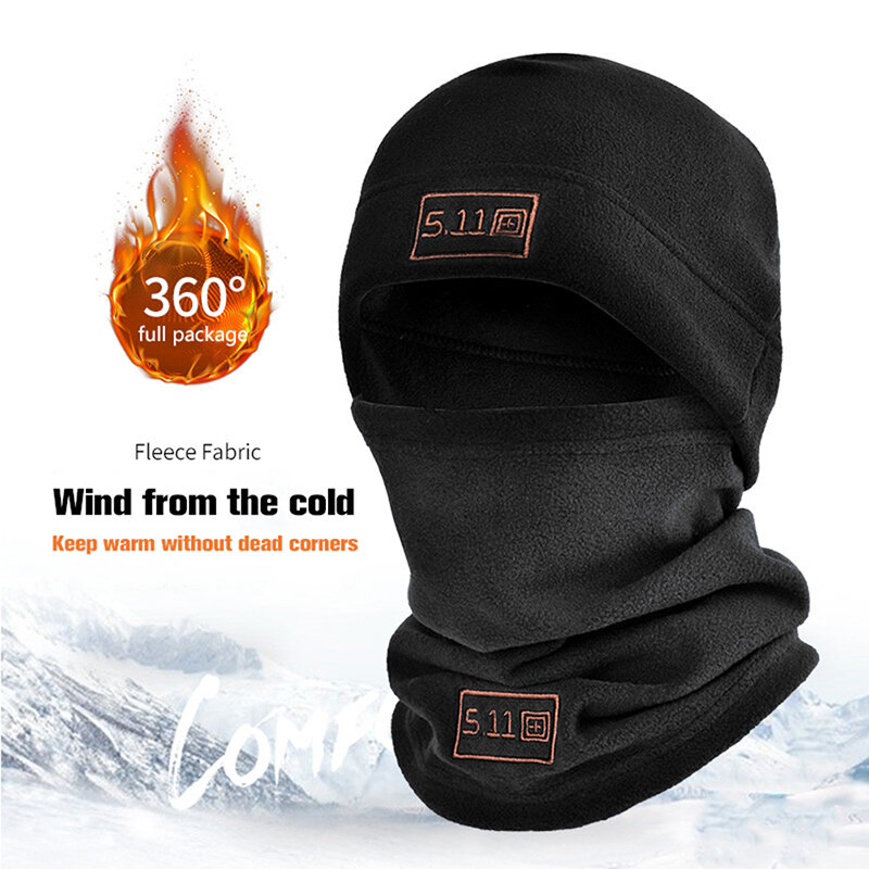 Herbst Winter Männer Gesichts maske Hals wärmer Kopf bedeckung Sports chal Ski mützen