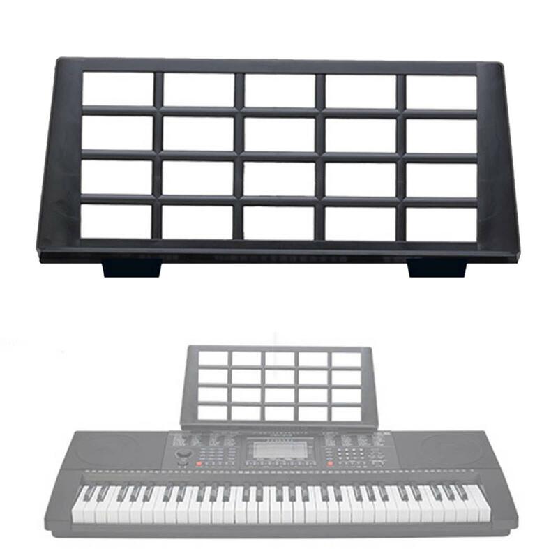 Exquisita pendiente de soporte de Piano con ranura para partituras, soporte de música, soporte para teclado electrónico