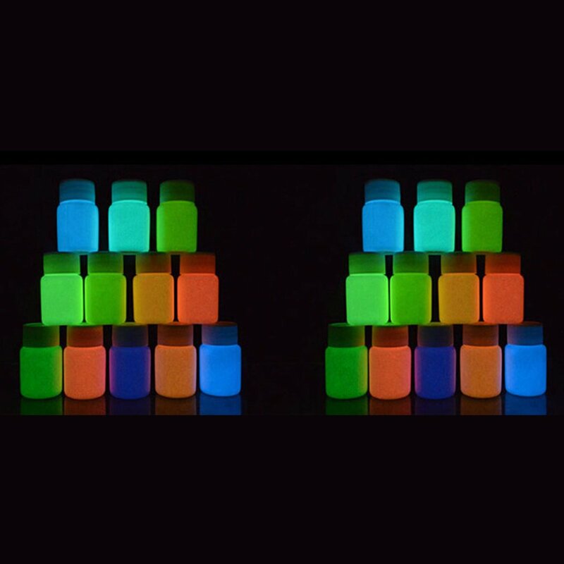 Im Dunkeln leuchten flüssiges leuchtendes Pigment ungiftig für Farbe Nägel Harz Make-up dekorative Farbe leuchtendes Pigment