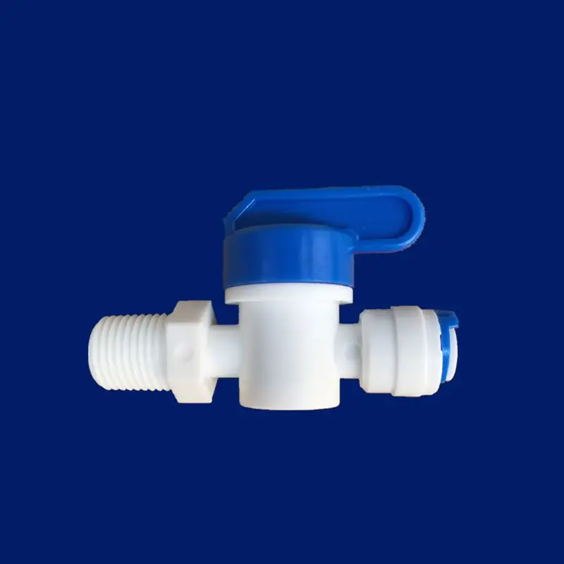 1/4 "3/8" BSP a 6.35mm 9.52mm tubo depuratore d'acqua accessori acquario raccordo rapido RO acqua connettore di accoppiamento tubo di plastica