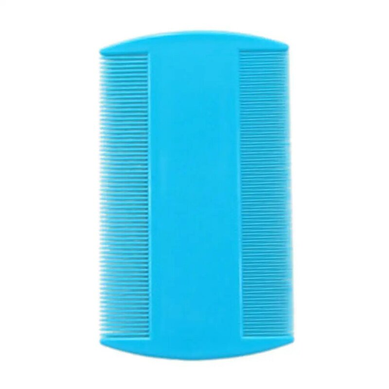 Pet Flea Comb Double Sided Nit Comb Dust Remover Fine Tooth Head Lice Hair Combs for Pet Flea Cat Hair Cleaning Supplie