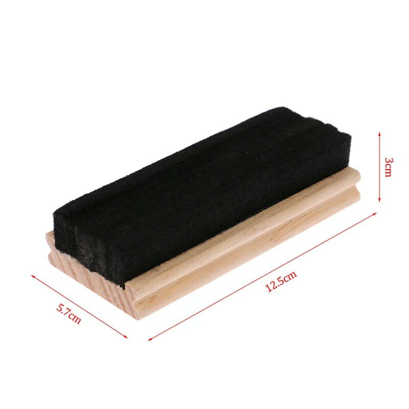 Papan besar penghapus papan pembersih papan tulis wol merasa penghapus papan tulis kayu kain lap kelas Kit pembersih