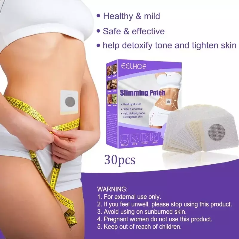 Slimming Patches Body Sculpting Belly Stickers Fat Burning Weight Loss Body Firming Waist Slim Navel Patch weight loss products