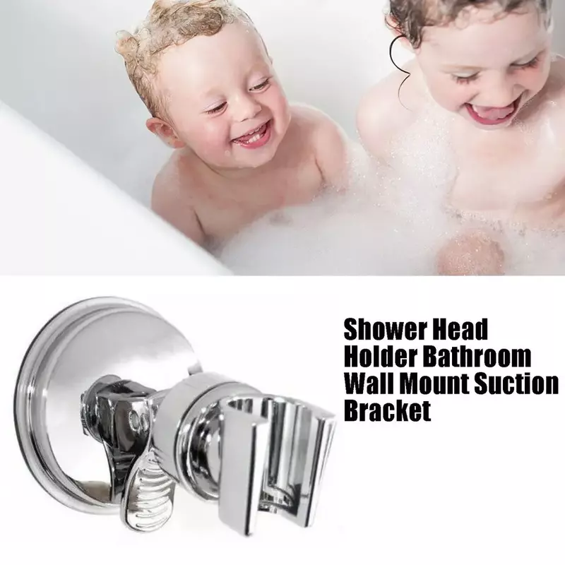 Stable Bathroom Bracket Holder Rail Head Suction Cup ABS Universal Shower Not Fall Off Holder Hand Shower Holder
