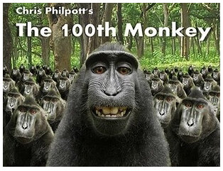 Setna małpa chrisa philpotta-magiczne sztuczki