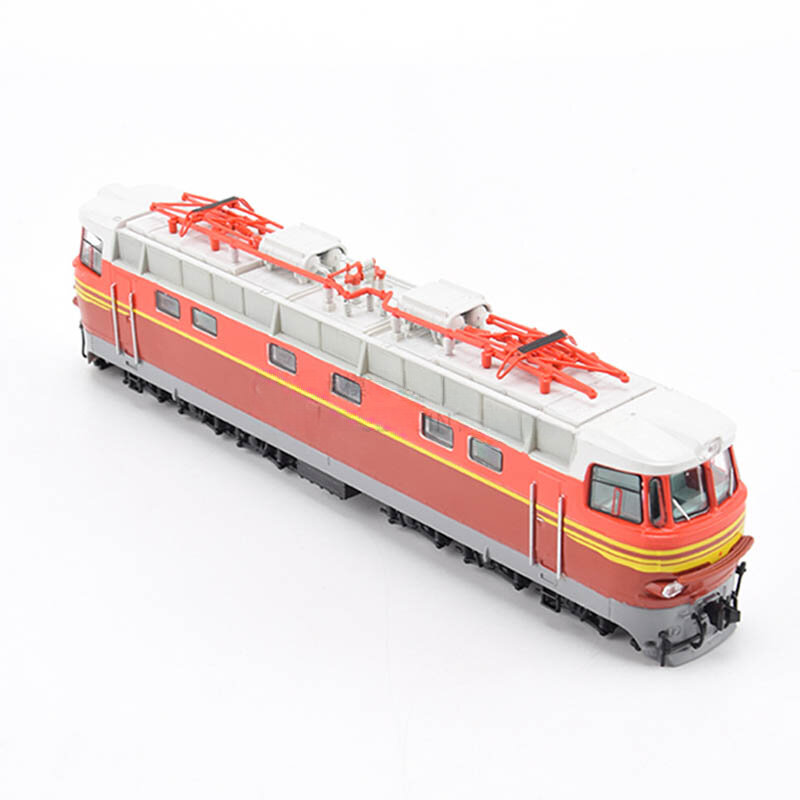 1/87 nowa Model pociągu JLKN009 sowieckiej głównej linii pasażerskiej lokomotywa elektryczna CHS4 wagon kolejowy zabawkowy Model