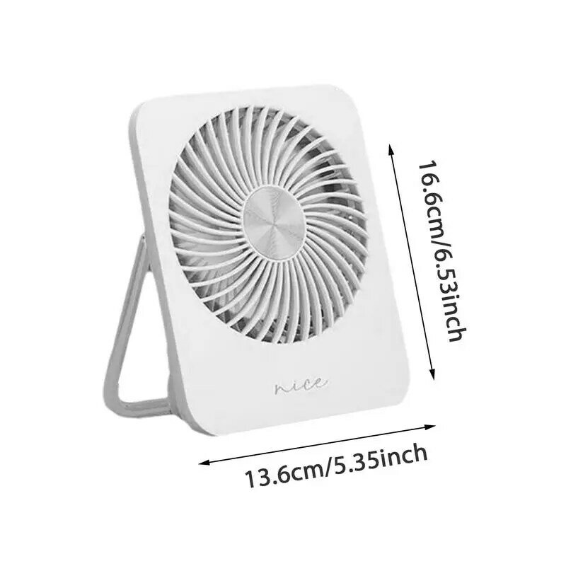 Kleine Tafelventilator 3 Speed Verstelbare Persoonlijke Ventilator Desktop Ventilator Persoonlijke Ventilator Muur Ventilator Stille Ventilator Usb Oplaadbare Ventilator Voor Buiten