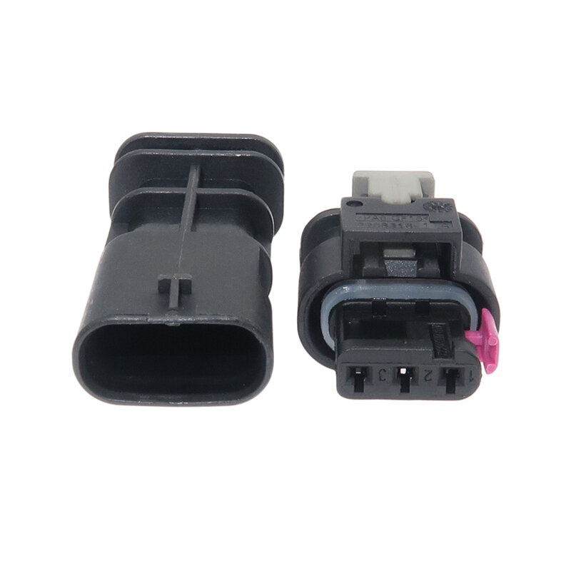 1 Set 3 Pin 1-1718644-1 1-1703496-1 1-1703494-1 2208316-1 0-2208317-1 Car Reverse Radar Waterproof Wire Connector for BMW VW