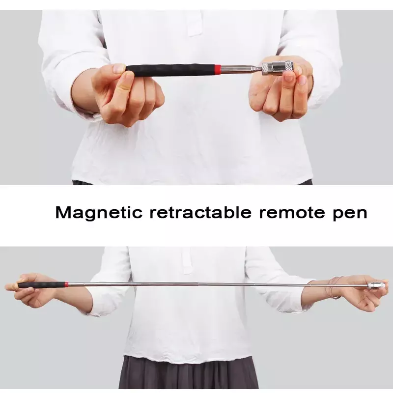 قلم مغناطيسي تلسكوبي صغير محمول سهل الاستخدام أداة لالتقاط صامولة صامولة قابلة للتمديد
