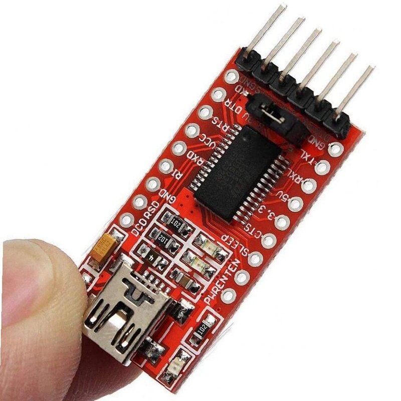 RISE-FT232RL Module USB2.0 To Serial Port TTL Downloader Supports 3.3V 5V Suitable For STC Microcontroller