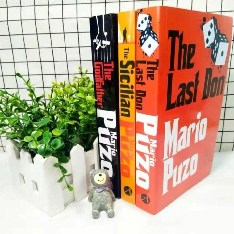 3 libri/set il padrino Last Don Sicilian Mario Puzo Original English Novel il romanzo originale del padrino bestseller