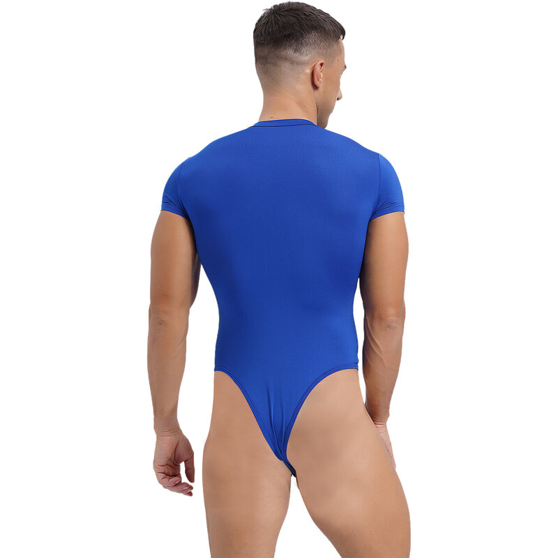 Rompi pembentuk tubuh pelangsing pria, pakaian tidur Bodysuit olahraga atletik kaos warna Solid untuk binaraga, Yoga