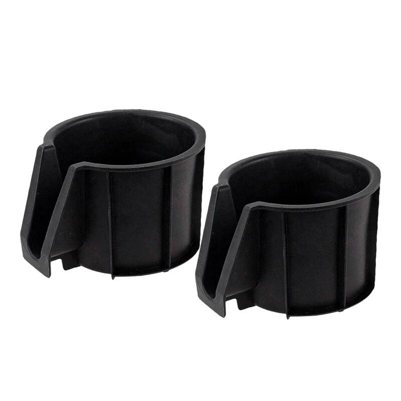 2Pcs Cup Holder Insert Center Console Inserts 66992-35030 Black Direct Replace Easy to Install Drink Holder for 4Runner