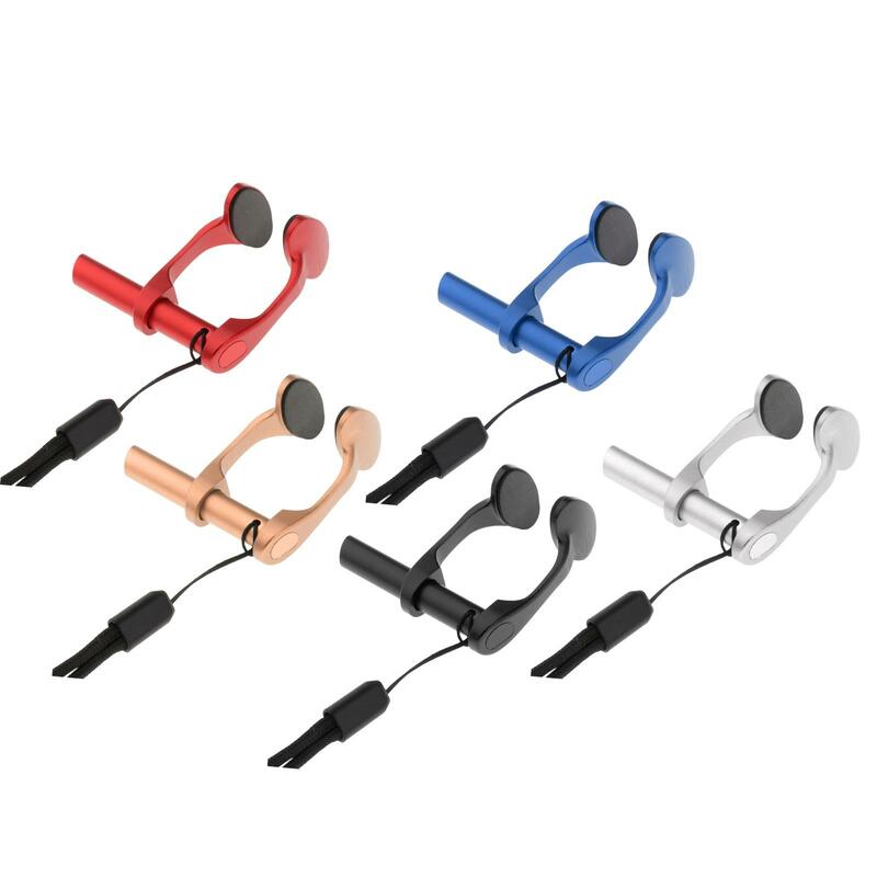 Swim Nose Clips Set with Adjustable Straps for Water Activities