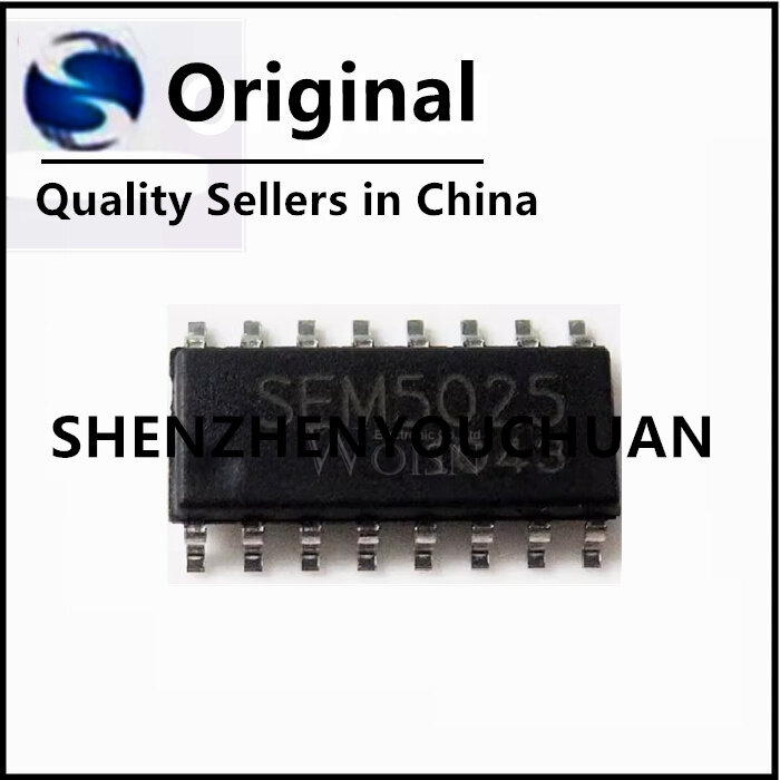 (1-100piece)SEM5025  SEM5025  SEM5025   SOP-16   IC Chipset New Original