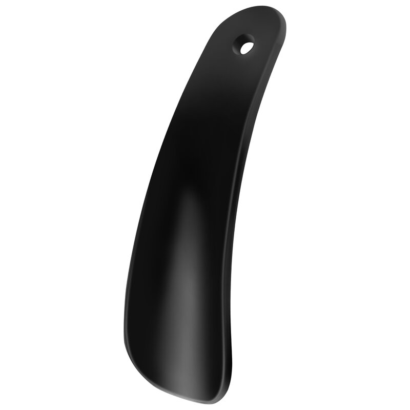 4.7 inch plastic shoehorn Flexible Black