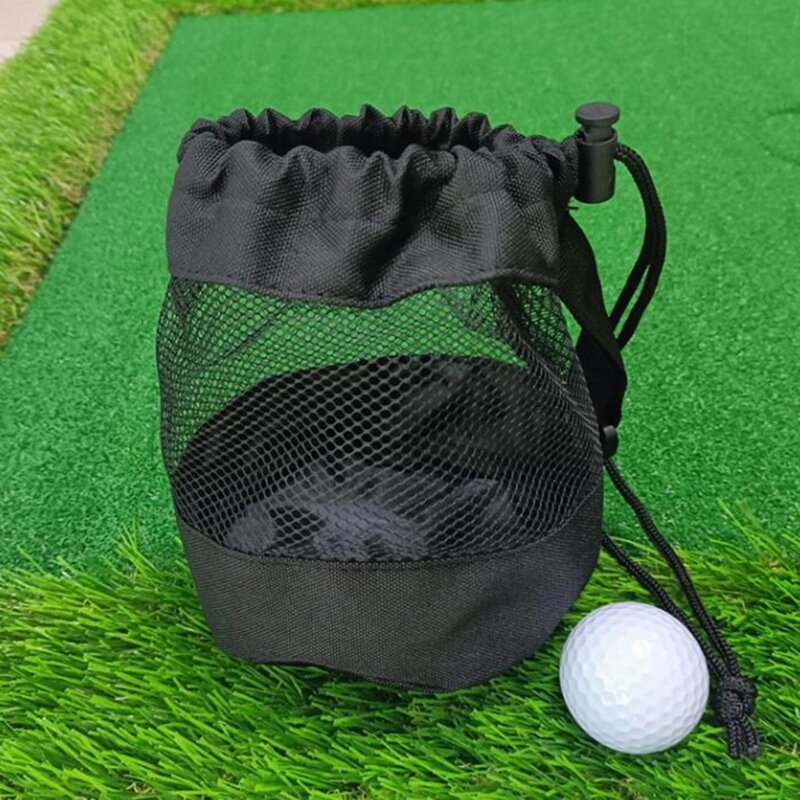 rangement pour balles golf jouets, pochettes à cordons serrage, fourniture sports plein air