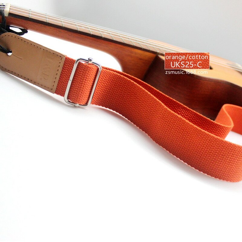 Pure Cotton Ukulele Straps Available In A Variety Of Colors Professional Fashion Guitar Accessories Comfortable