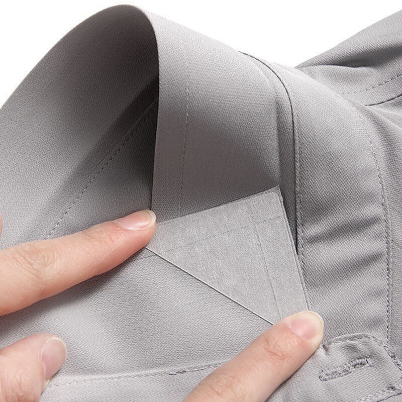 Fique Collar Shaper para Polo T-Shirt, almofadas fixas, adesivos estereotipados, suporte camisa, 10 PCs, 30 PCs, 50PCs
