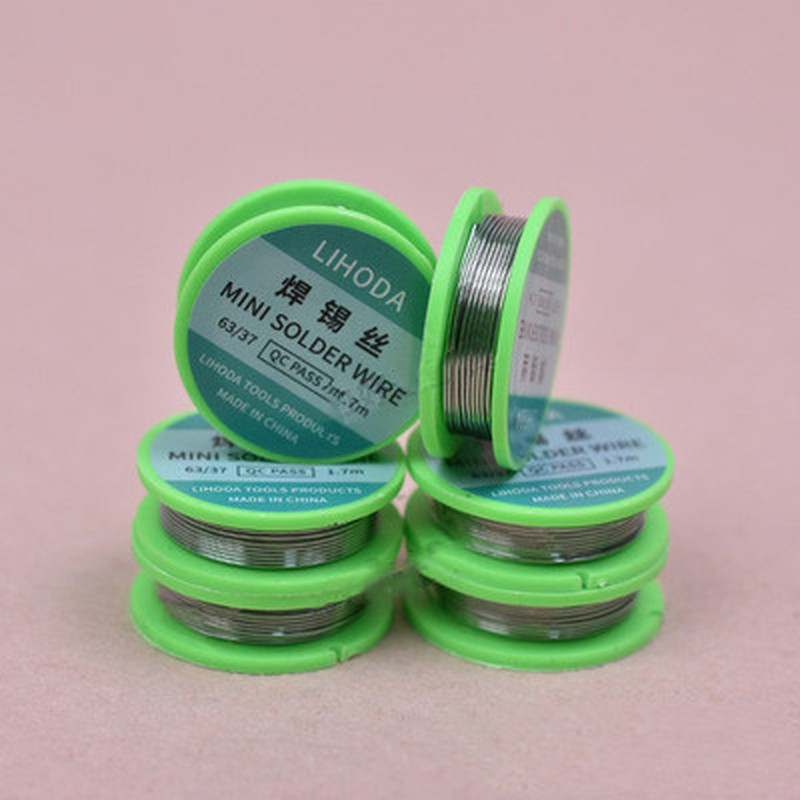 2022 FASHION 0.8mm 63/37 FLUX 2.0% 45FT Tin Lead Tin Wire Rosin Core Solder Soldering Wire Roll No-clean