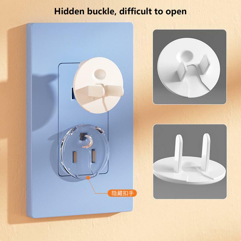 Baby Outlet Covers Baby Safety Plug Socket Caps Electric Shock Guard Plug Covers For Electrical Outlets To Prevent Power Shock