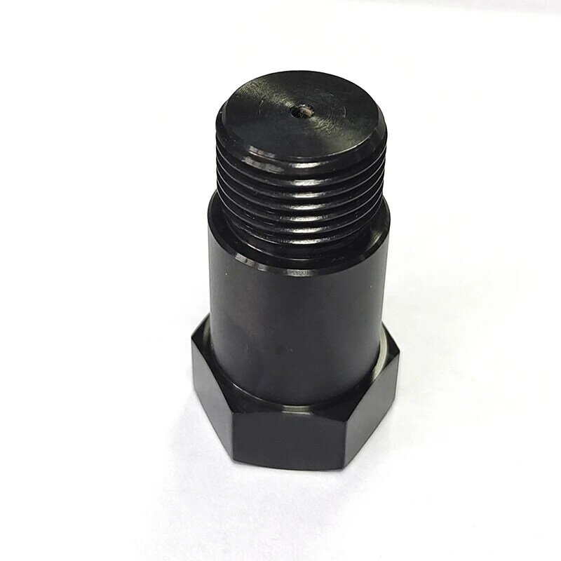 JIAX Car Modification New O2 Oxygen Sensor adapter steel Angled Extension Connector M18x1.5 spacer CEL Fix