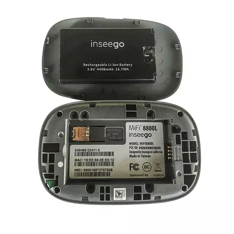 Inseego MiFi8000/MIFI8800 4G LTE globalny mobilny Hotspot WiFi 5-802.11ac/nbg T-Mobile 2.4 "kolorowy wyświetlacz wysokiej prędkości kieszonkowy Hotspot
