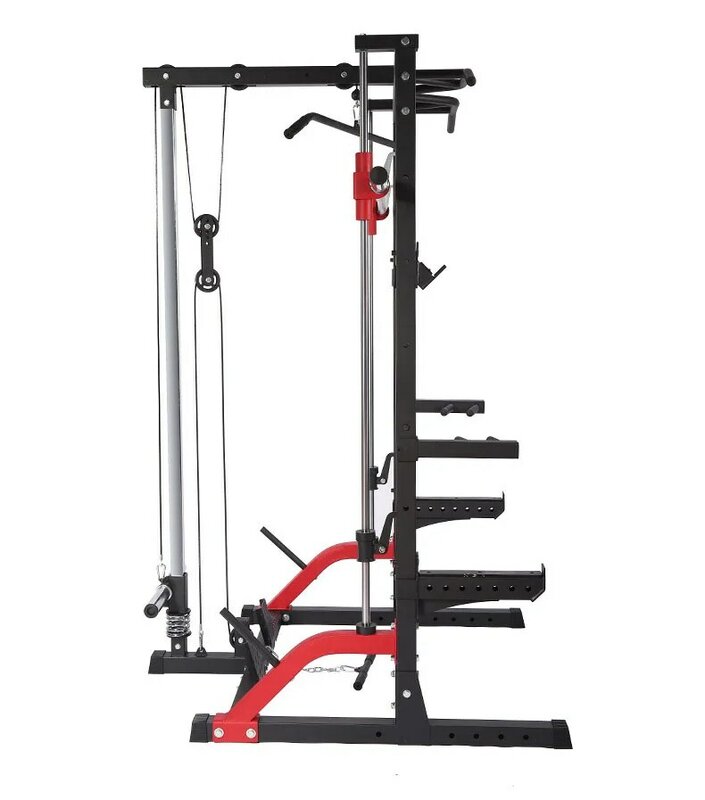 Komercyjna ławka Smith machine push klatka do przysiadów High pull-down sprzęt do ćwiczeń kompleksowej przyrząd treningowy siłowni do ćwiczeń w domu