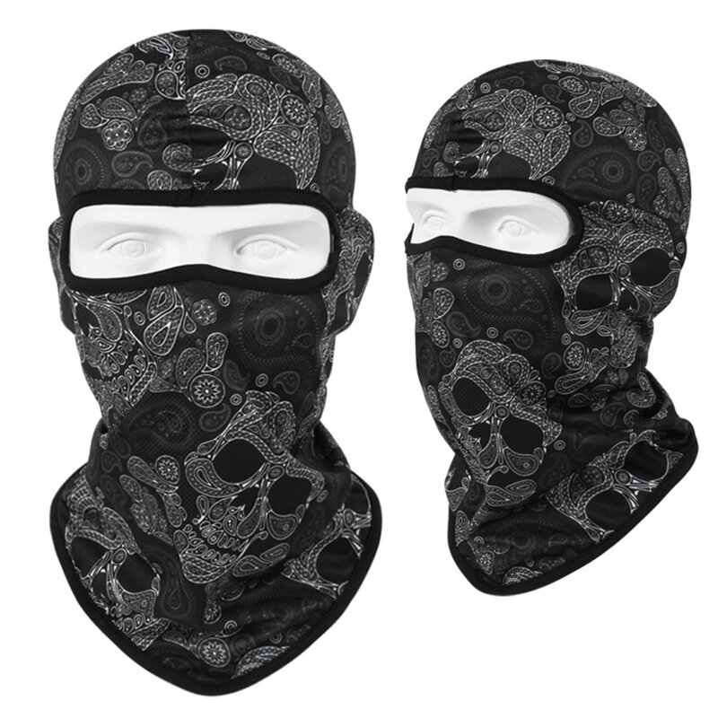 Женская/мужская маска-Балаклава, многофункциональная маска для лица в виде черепа, защитная маска на все лицо для горного велосипеда, Солнцезащитная маска для мужчин и женщин, головной убор