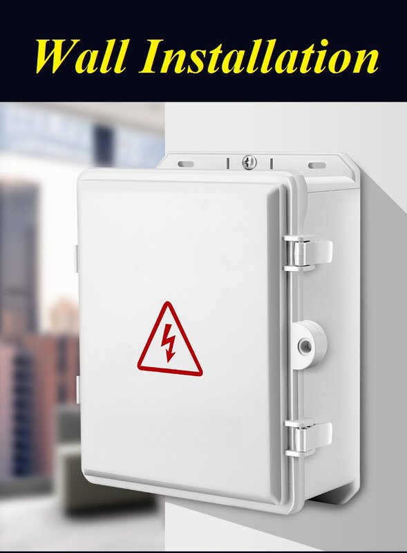 Überwachung Ausrüstung Im Freien Wasserdichte Box Power box Elektrische Gehäuse Fall ABS Kunststoff Wasserdicht Versiegelt Junction Draht Box