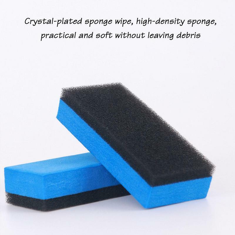 Cleaning Sponges Car Wax Applicator Automotive Sponge Beauty Care Polishing Plated Crystals Coating Brushes Sponge Eraser