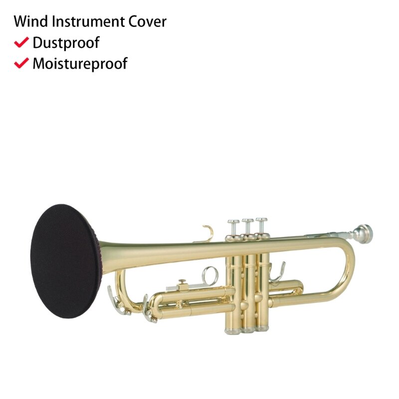 652D Instrumentenglocken-Abdeckung, wiederverwendbare Saxophonglocken-Abdeckung, Reinigung von Musikinstrumenten