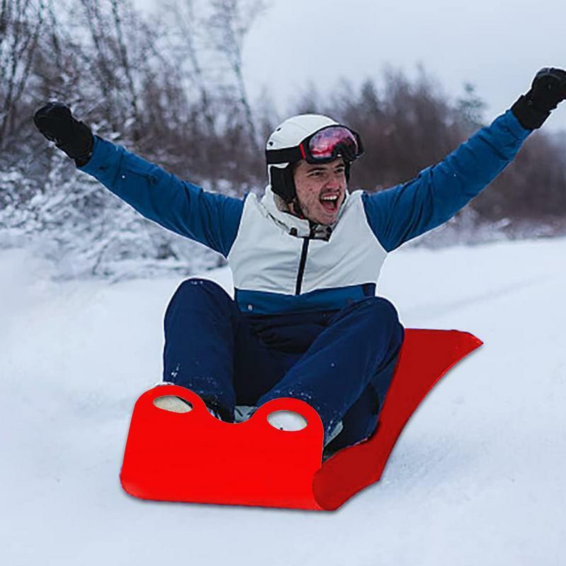 Traîneau à neige enroulable léger et portable, toboggan à neige roulant portable, tapis volant flexible, traîneau 506