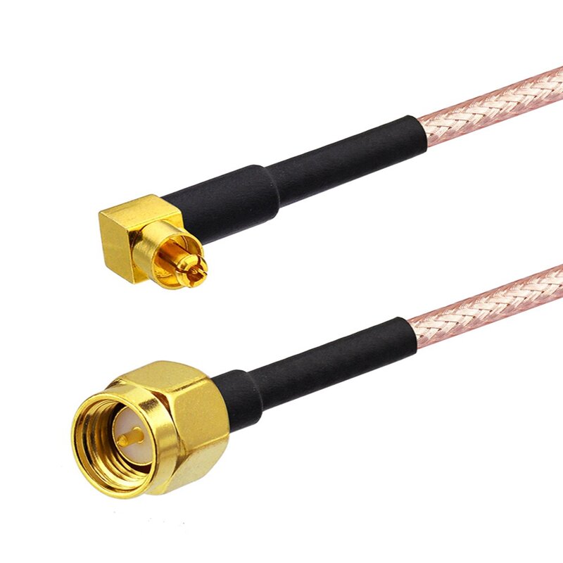 Superbat SMA Plug to MC Card Male Pigtail Cable for Option Wireless RG316 15cm