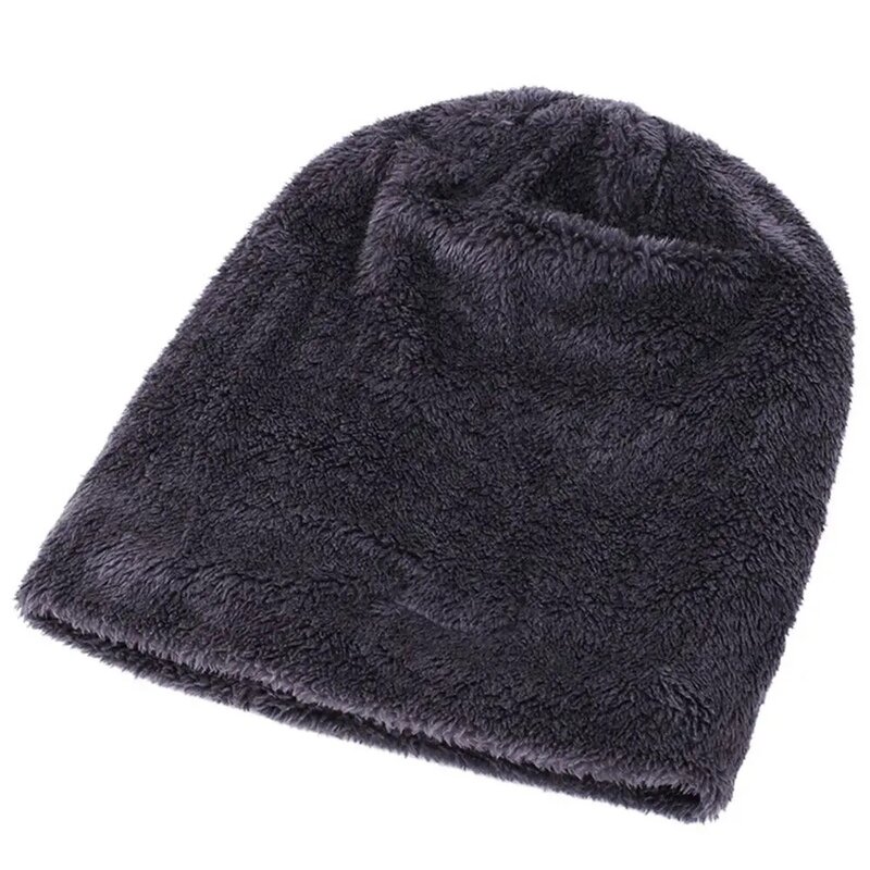 해골 모자 라이딩 두꺼운 양털 단색 목 따뜻한 봉제 턱받이 모자 턱받이 세트, 턱받이 모자 봉제 모자, 모자 칼라 세트