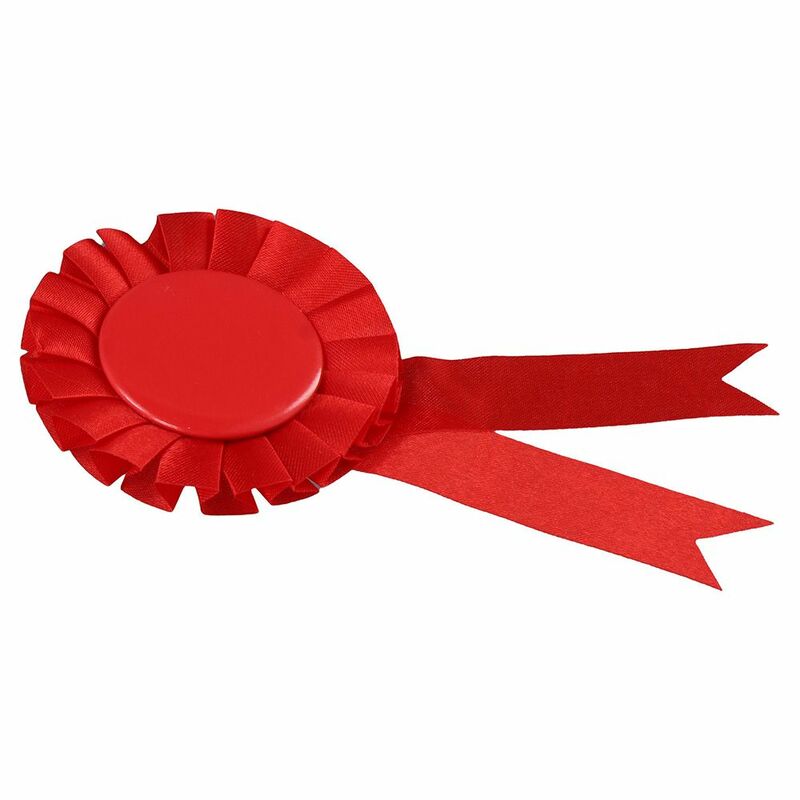 Blank Award Ribbon Prize rosetta Ribbon nastri di riconoscimento rosso 1st Place Party Accessory Party