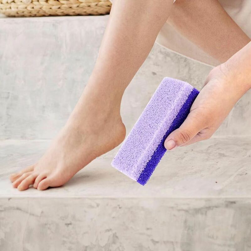 Pomice Stone Sponge Block Foot File Scrubber rimozione del callo per i piedi mani strumenti di bellezza del corpo per l'esfoliazione per rimuovere la pelle morta