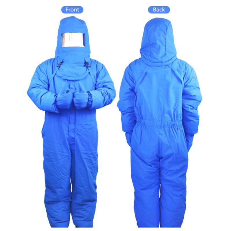 Cryogenic Suit Liquid Nitrogen Clothing Gloves Boots Helmet Cryogenic Clothes