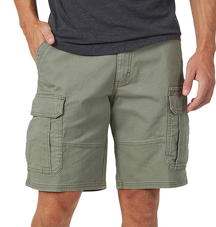 Pantalones cortos de gimnasio para hombre, ropa para correr, pantalones Cargo informales con múltiples bolsillos, pantalones de playa versátiles, moda Simple de verano
