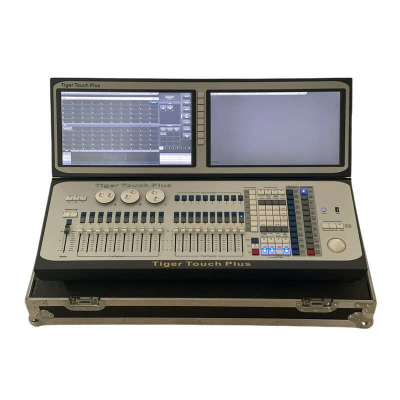 Dual-Touch-Beleuchtungs konsole dmx Bühnen beleuchtungs konsole Dimmer dmx512 Controller für Live-Event-DJ-Nachtclub-Controller