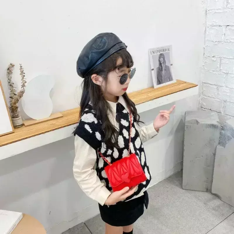 Bolsos laterales para niñas, bandolera que combina con todo, a la moda, con bolsillo y solapa, versión coreana, 2023
