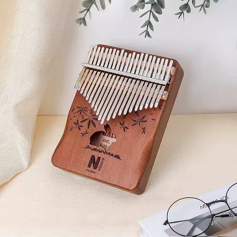 Kalimba Thumb Piano 17 21 Keys Portable Mbira Finger Piano Gifts for Kids and Adults Beginners Percussion Musical Instrument