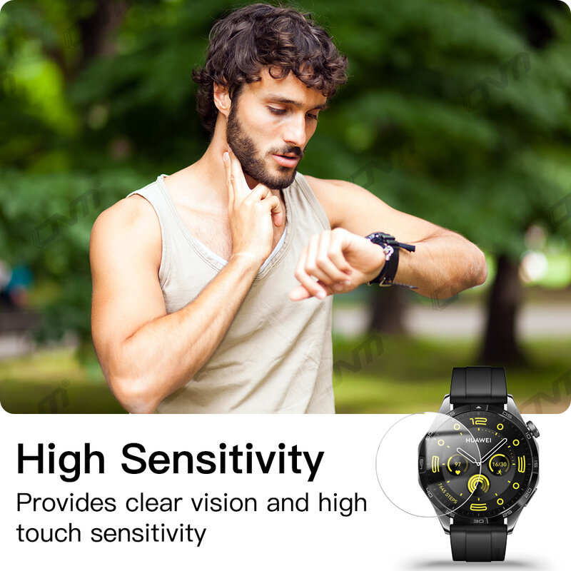 Vidrio Templado Premium 9H para Huawei Watch GT4, Protector de pantalla de 41mm y 46mm, película de vidrio antiarañazos para Huawei GT 4, accesorios