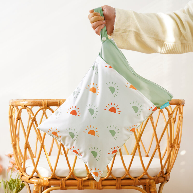 Kangobaby-Bolsa de almacenamiento de Manta para bebé, bolsa de viaje multifuncional, lavable y reutilizable, fácil de llevar, tamaño 30x40cm