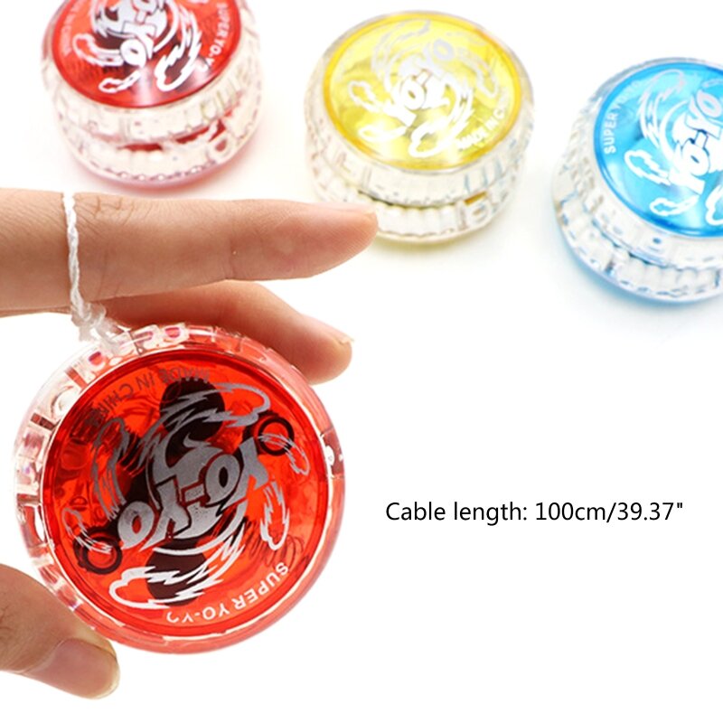 Material ABS responsivo com bola Yo-Yo interessante e brilhante para festa aniversário