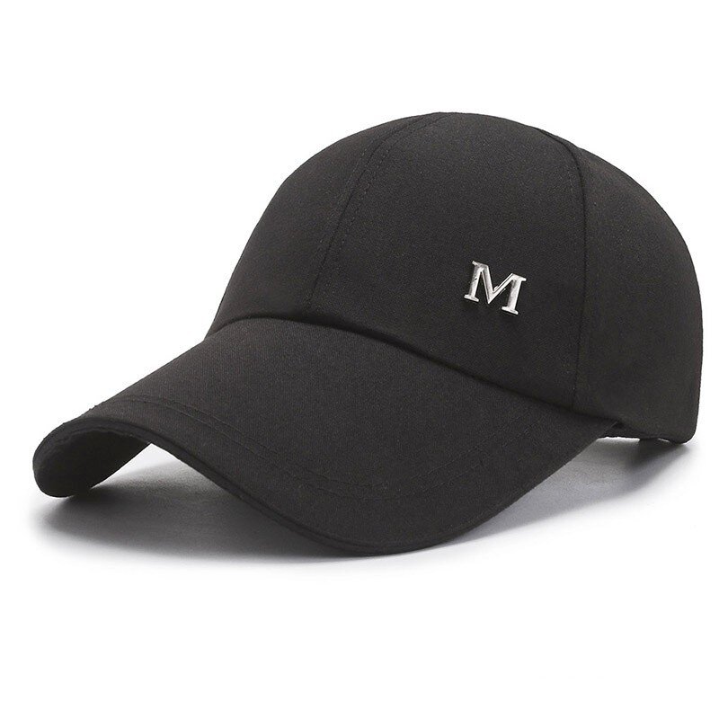 Unisex Peaked Cap Adjustable Breathable Outdoor Sports Hat Men Women Long Brim Sunscreen Baseball Caps Fashion Snapback Hats