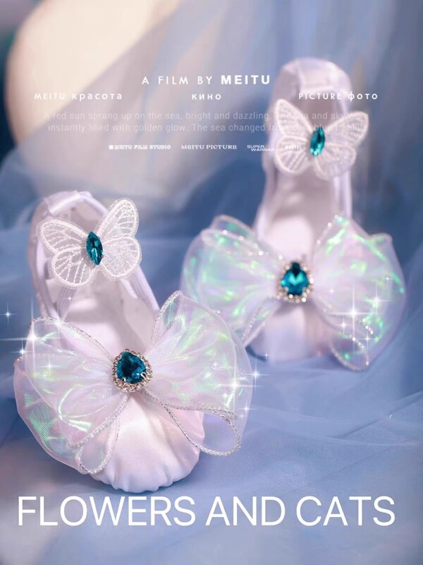 Туфли для латиноамериканских танцев аксессуары для принцесс танцевальная обувь Женская Классическая обувь с мягкой подошвой для танцев Aisha