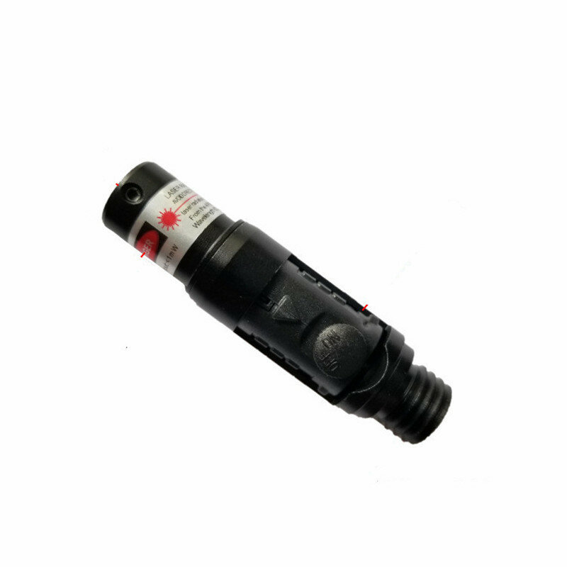 Calibratore Laser tattico livelli laser freccia che mira a una piccola pistola rossa mirino da caccia