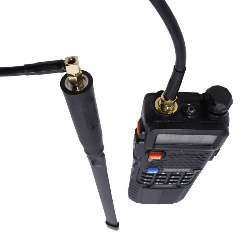 Hoge Kwaliteit Antenne Verlengkabel Voor Baofeng UV-5R UV-82 UV-9R Bidirectionele Radio Intercom 60Cm 100Cm Coaxkabel